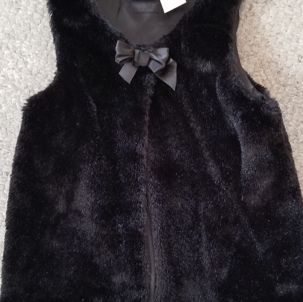 Girls Faux Fur Vest by Heidi Klum